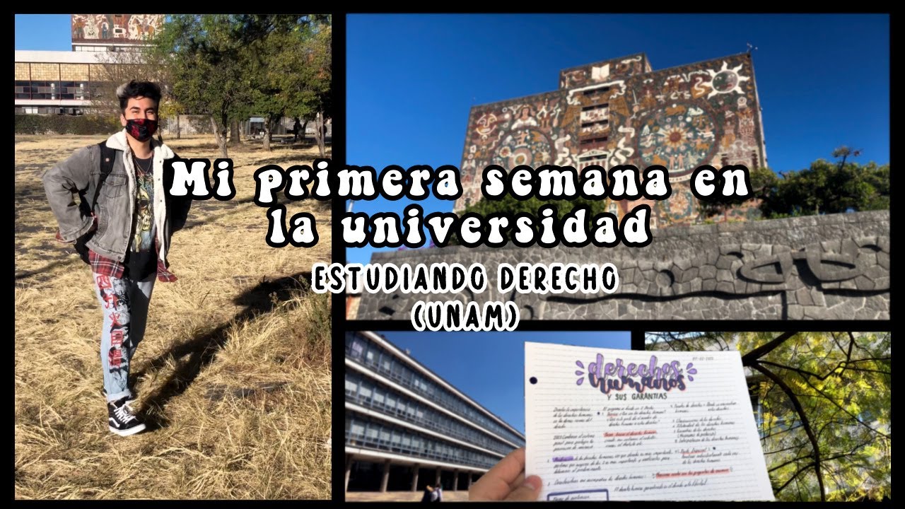 MI PRIMERA SEMANA EN LA UNIVERSIDAD (Facultad Derecho UNAM) ||Kiyoshigl