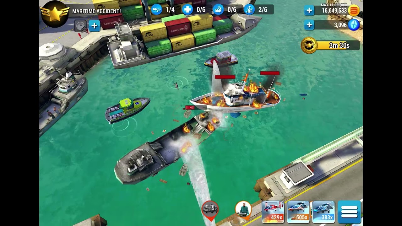 Emergency HQ : Elite Responder #6 - Maritime accident!