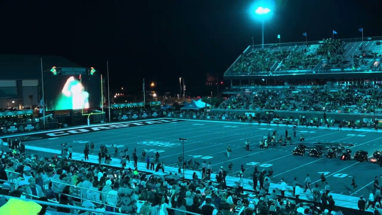 Coastal Carolina vs Marshall Football Entrance 10-30-25