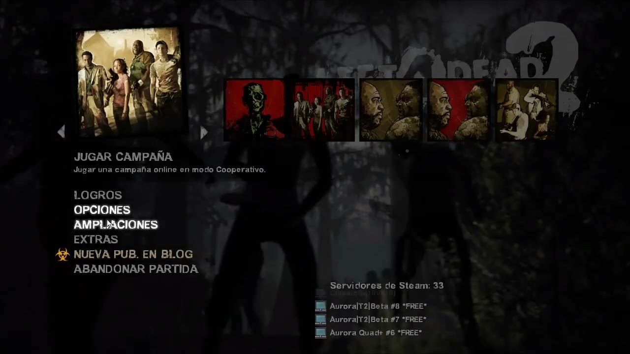 L4D2 mod GTA SA menu sounds