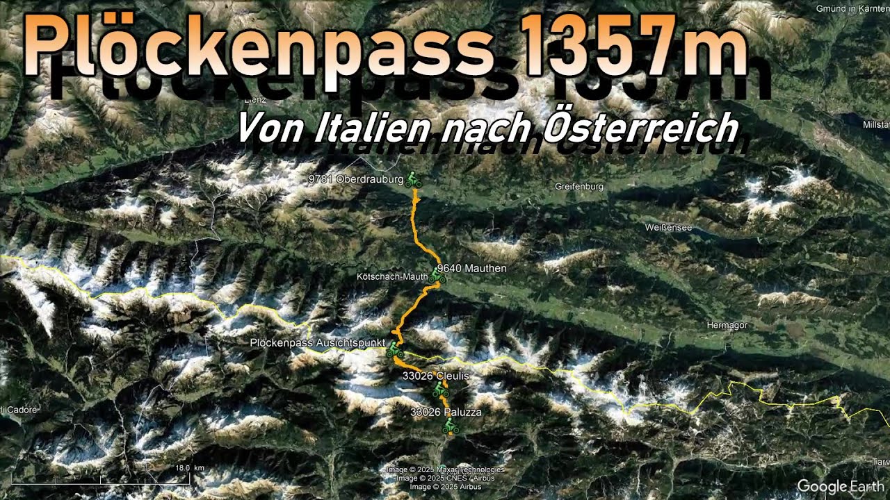 Plöckenpass 1357m #alps