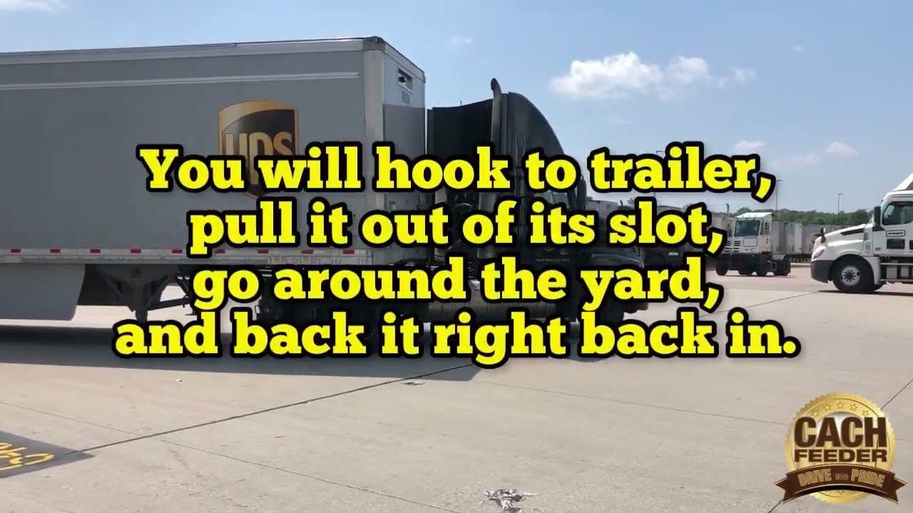 UPS Road Test (Jan 2025- You will be tested in an automatic tractor & posses knowledge of backing)