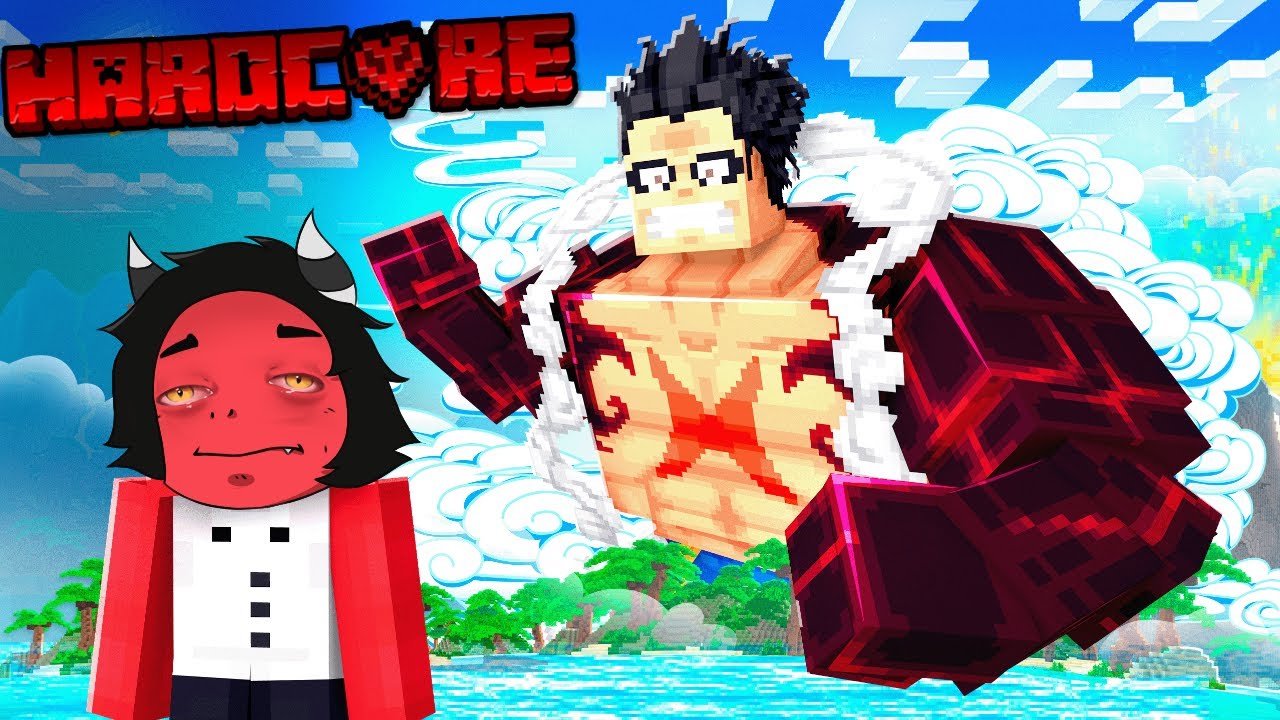 I Beat ALL of One Piece in HARDCORE Minecraft