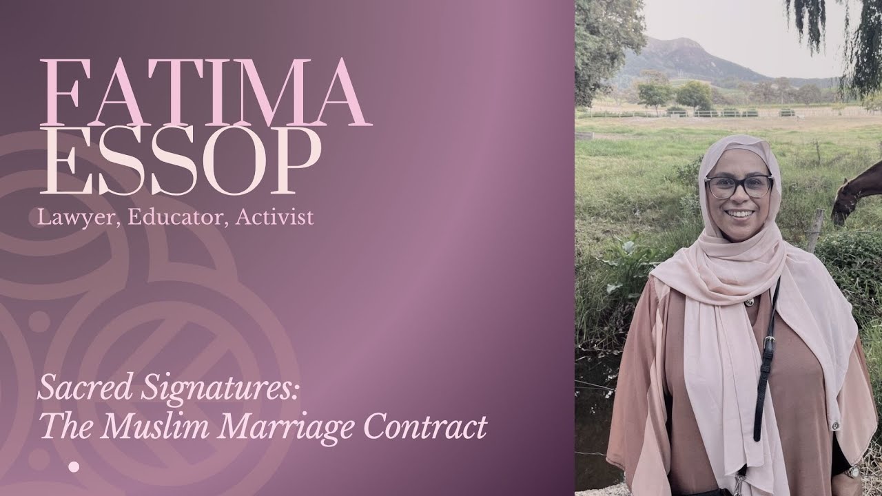 Sacred Signatures: The Muslim Marriage Contract | Fatima Essop