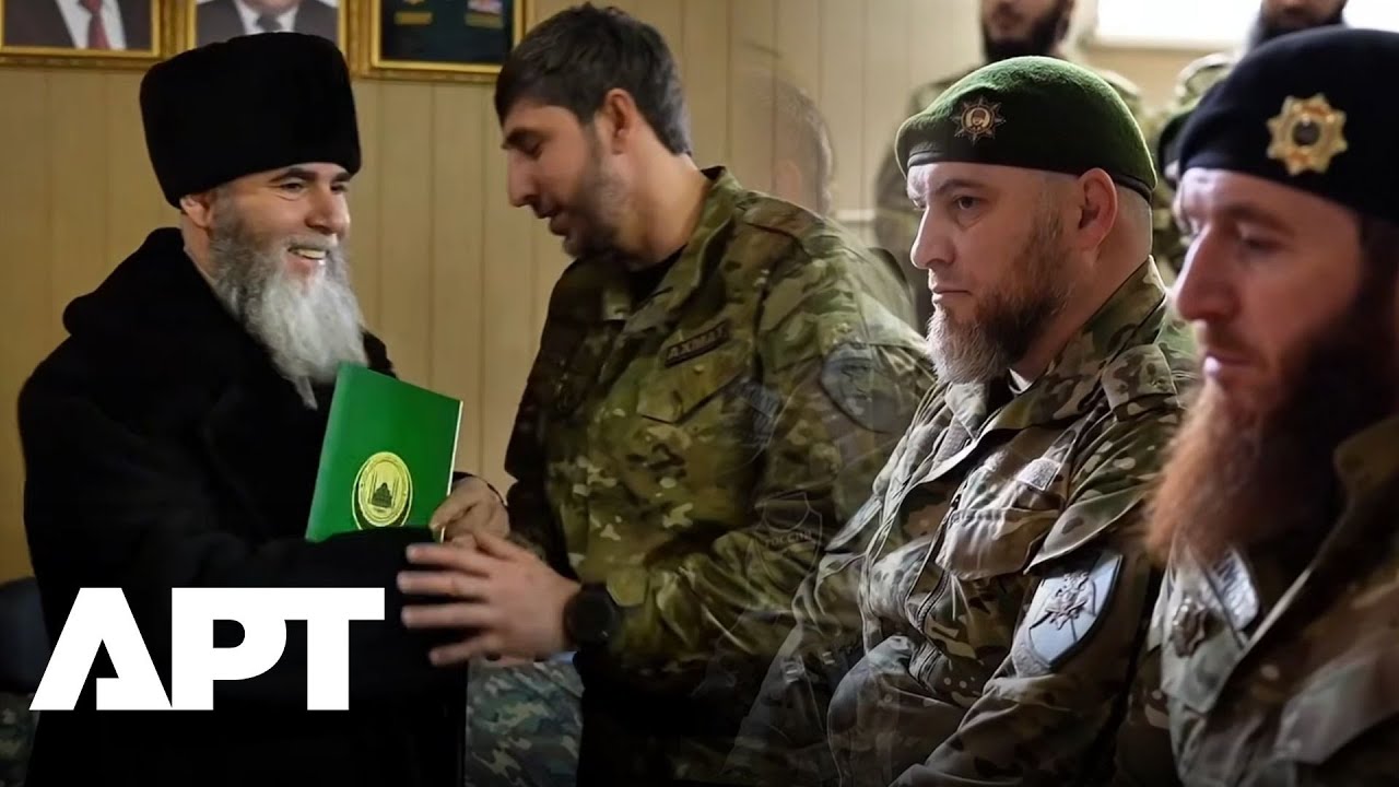 WATCH: Chechen Mufti Meets Russian Troops in Donetsk Under Kadyrov’s Direction | APT
