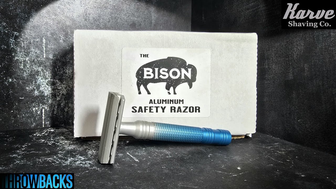 Обзор бритвы Karve Bison. Алюминиевая безопасная бритва.