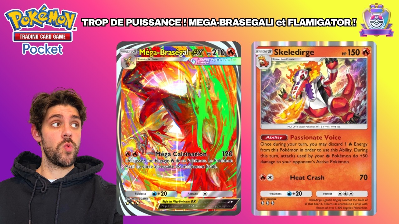 ONE SHOT LA META ! MEGA-BRASEGALI redevient MONSTRUEUX ! Pokémon TCG POCKET