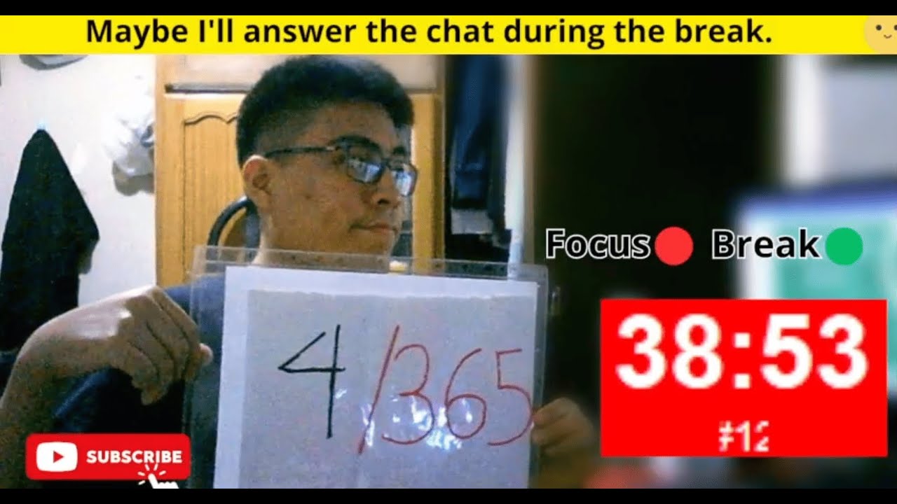 study with me🔴|| 74/365