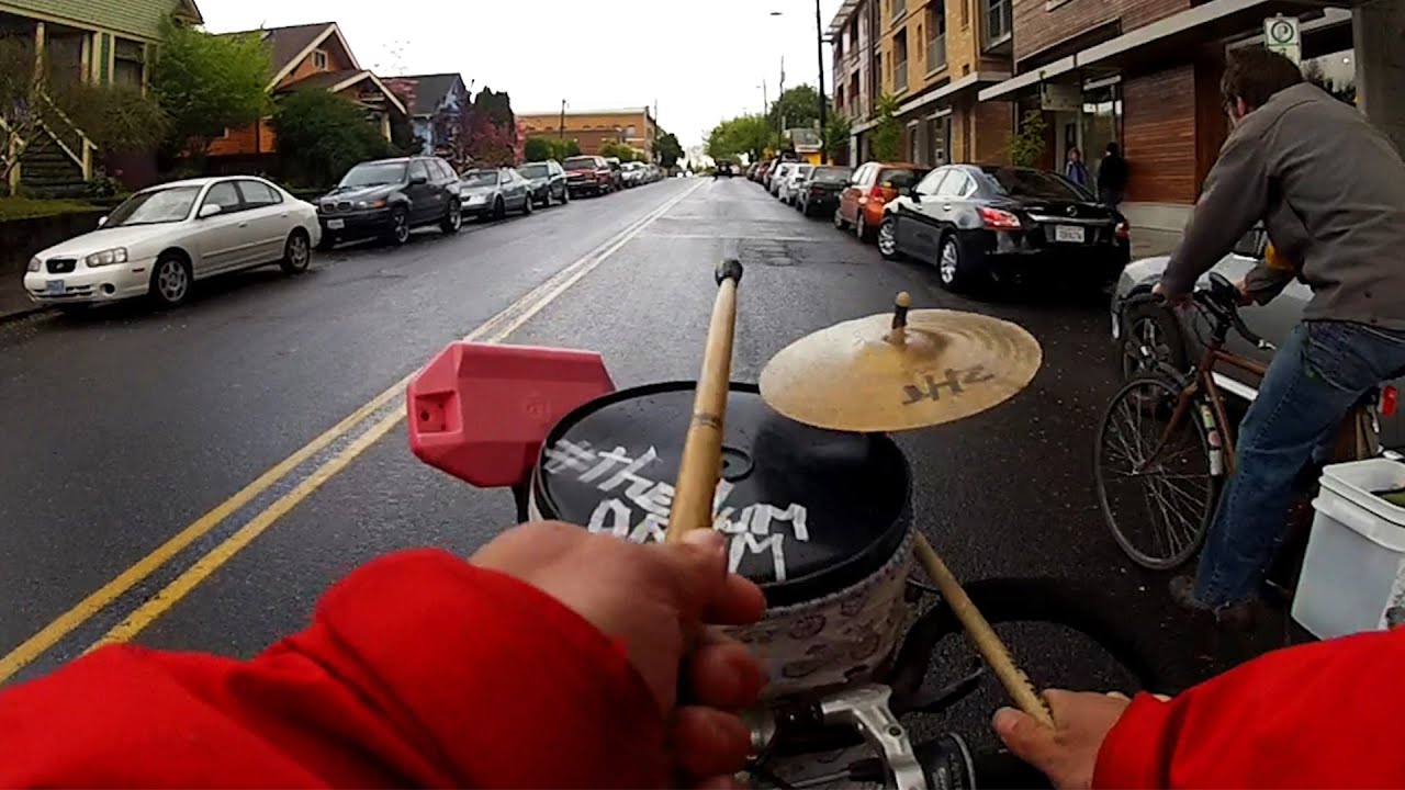 GoPro Music: Drum Bike Guy
