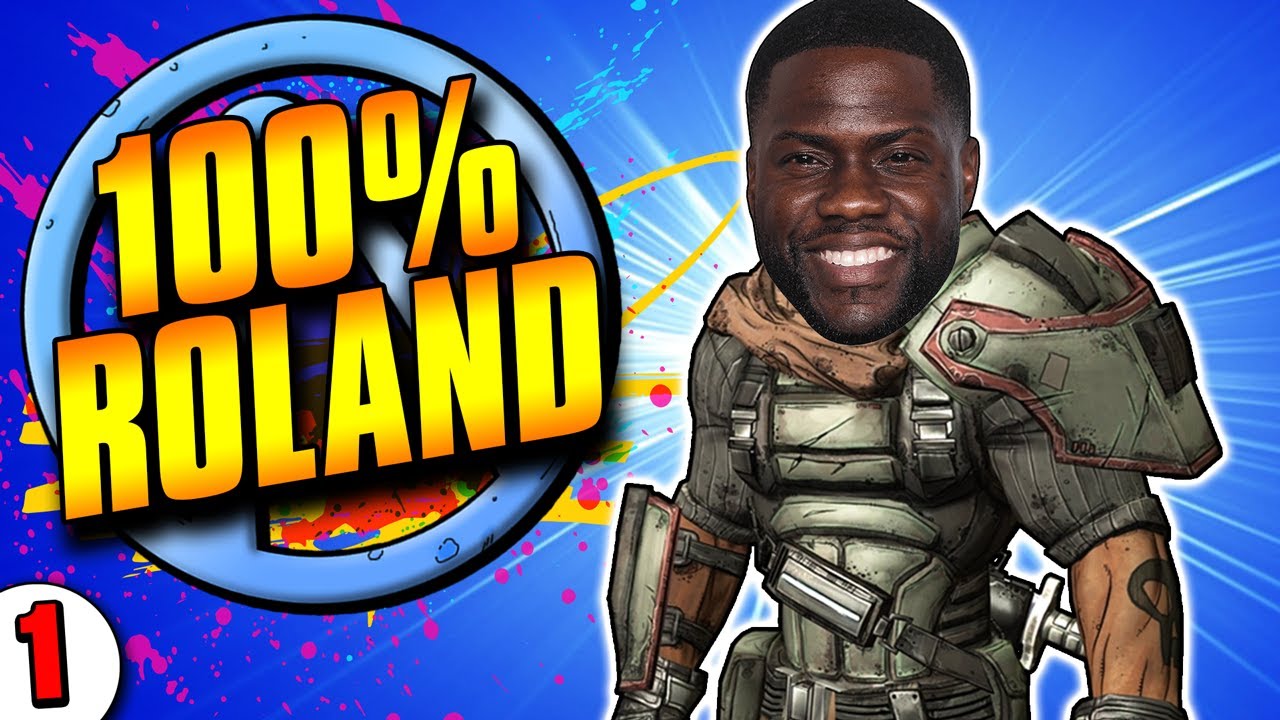 Borderlands 1 | 100% Achievements Roland Funny Moments | Day #1