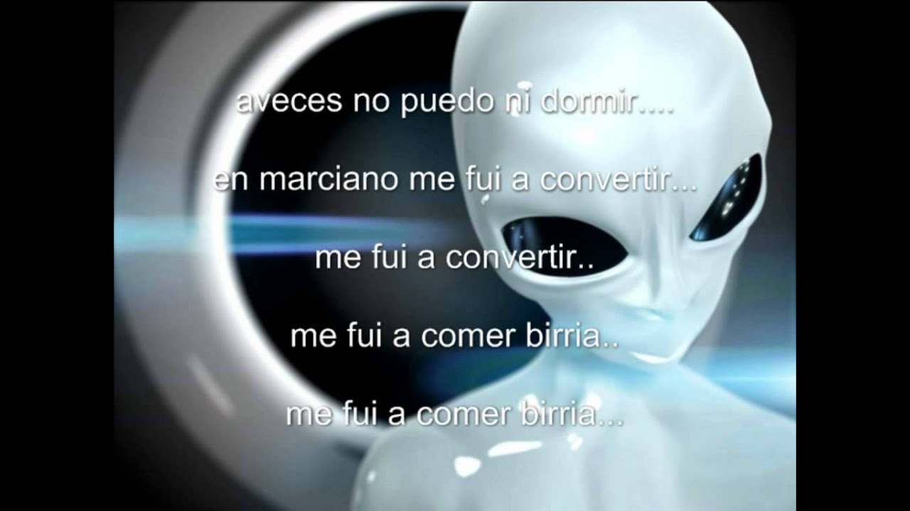 Me convierto en marciano con letra- molotov