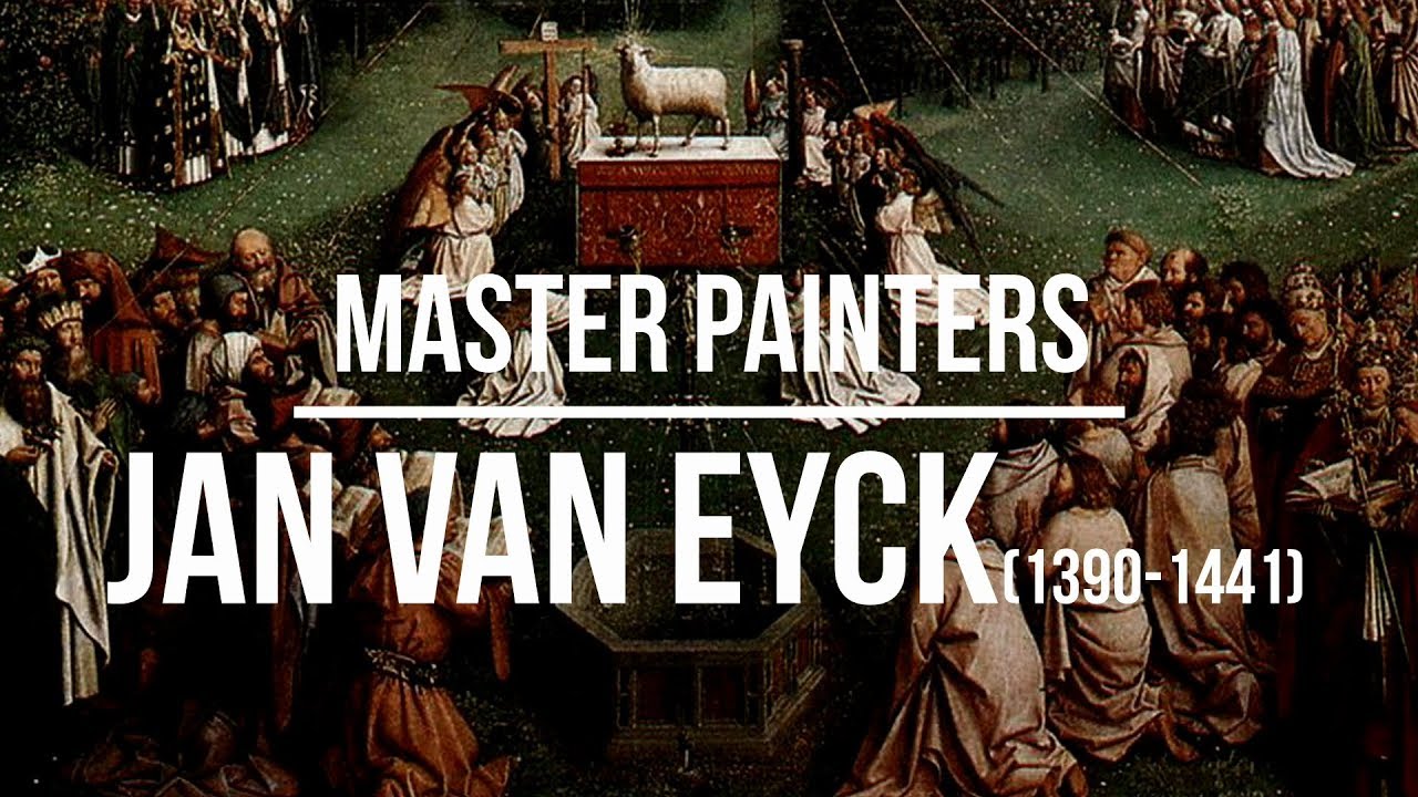 Jan van Eyck paintings (1390-1441) A collection of paintings 4K Ultra HD