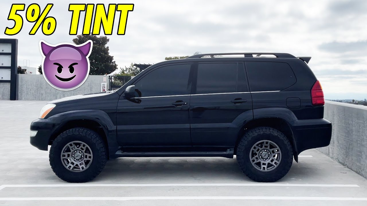 LEXUS GX470 GETS 5% TINT *vloge