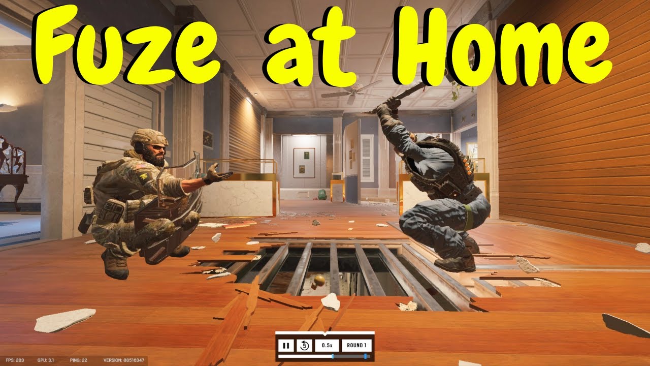 We Got Fuze at Home in Rainbow Six Siege