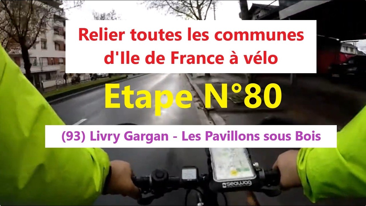#0080 - 93 - Livry Gargan - Les Pavillons sous Bois - 3.2 km (283.4 km)