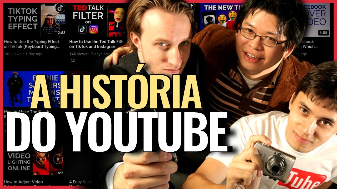 A HISTÓRIA DO YOUTUBE