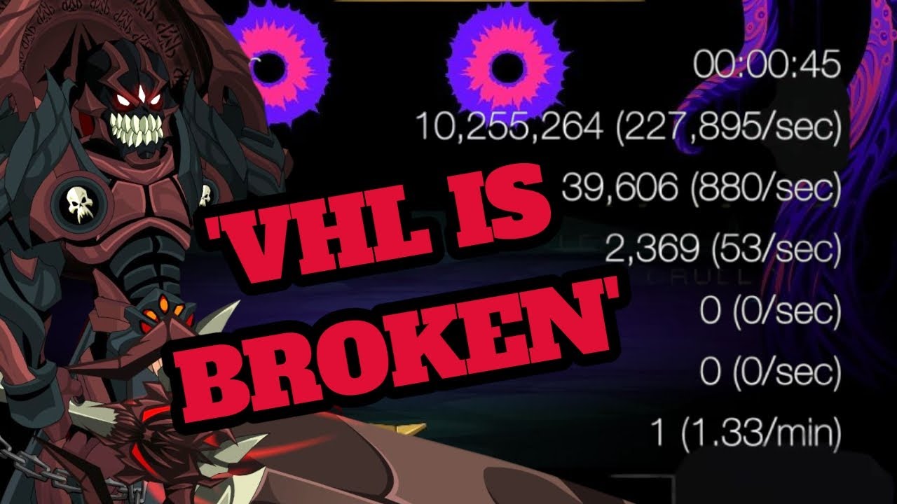 [AQW] VHL + Ravenous = S+ TIER DAMAGE