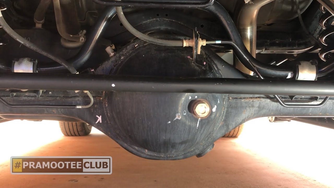 Change Rear Differential Fluid | ISUZU TFS85 4JJ1-TCX(Full Process Guide) @pramooteeclub