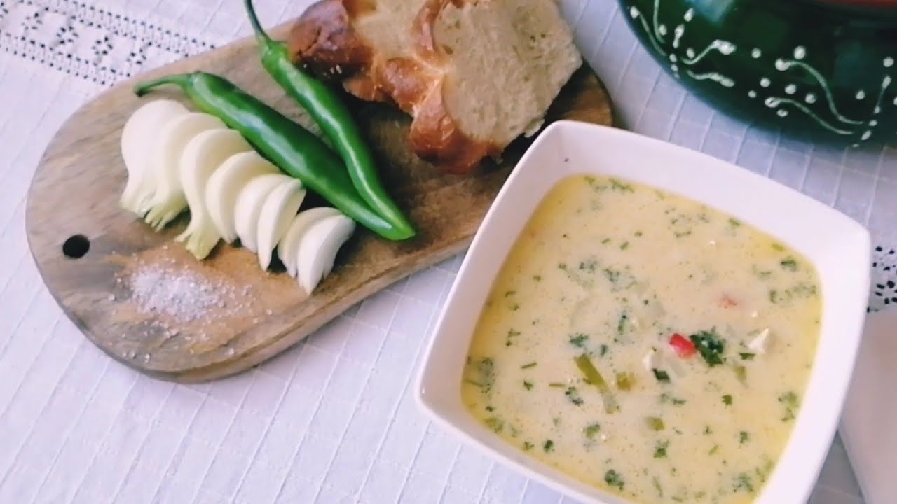 🇷🇴🥣Ciorbă de pui dreasă cu smântână și gălbenuș de ou | Chicken soup with sour cream and egg yolk#14