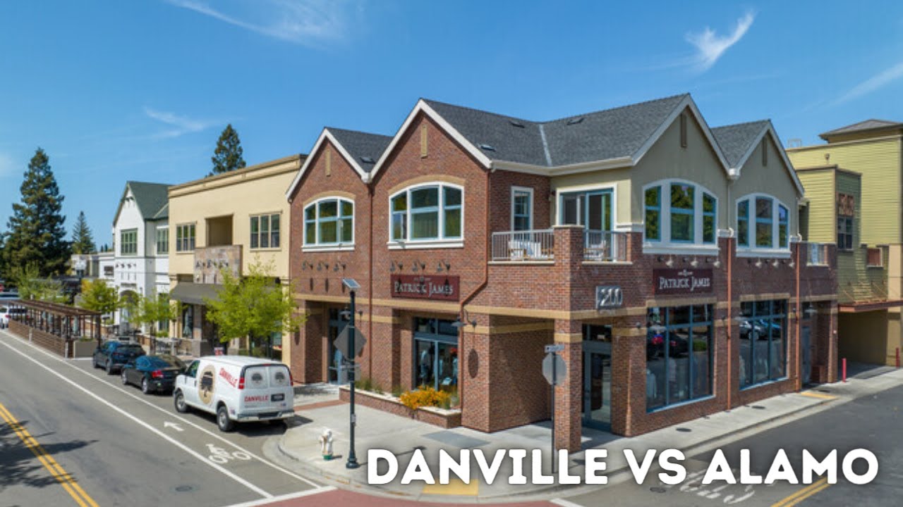 Danville CA vs Alamo CA - Which best fits your style of living?