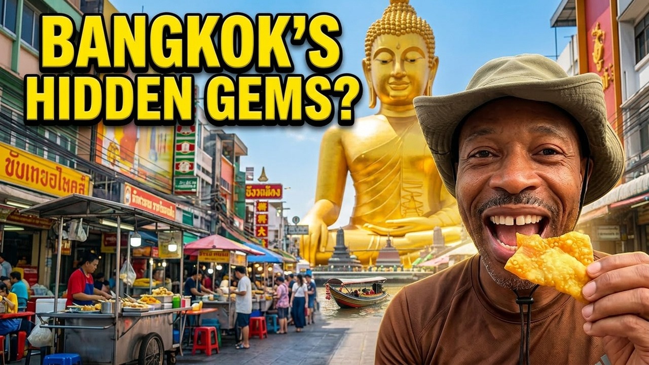 Bangkok's Hidden Gems: Markets, Boats & Local Food!