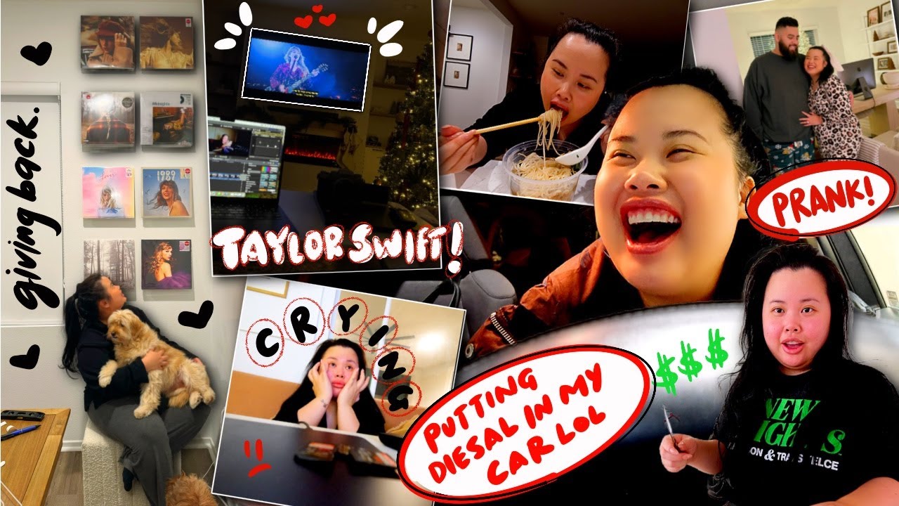 VLOG: selling our house (in the future), Taylor swift wall, pranking my husband, paying off debt!