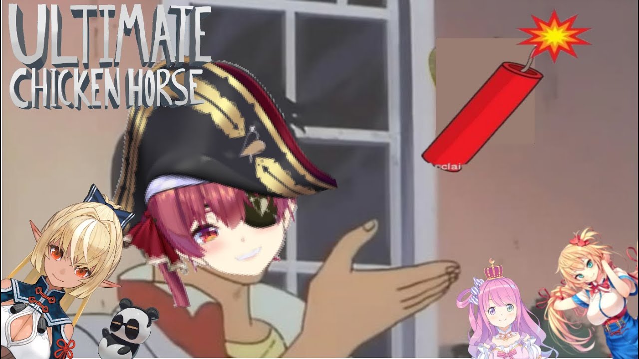 [Hololive] Ultimate Chicken Horse: Haachama Edition