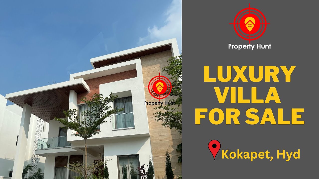 Beautiful Duplex Villa for Sale in Kokapet | Villas in Hyderabad | Villas in Kokapet | Property Hunt