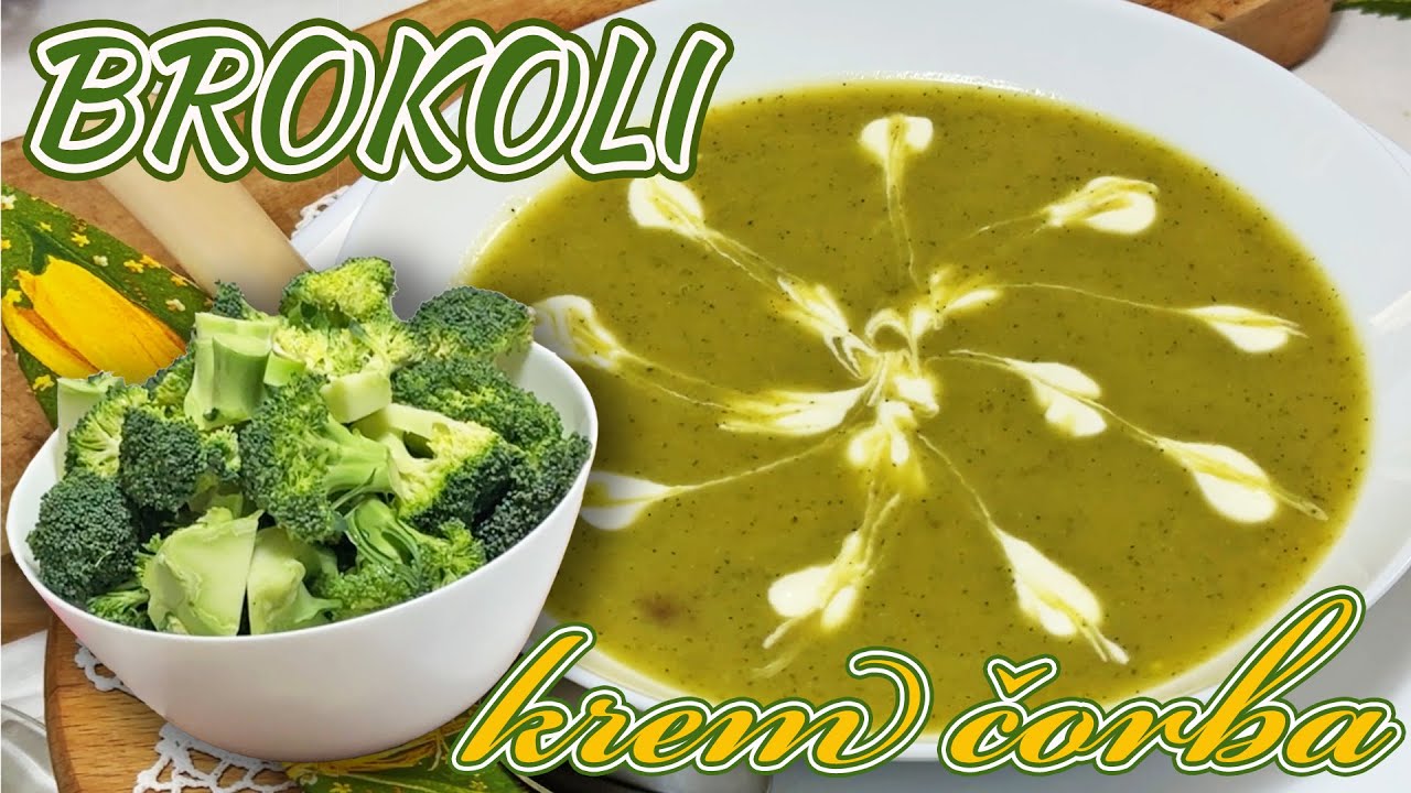 BROKOLI KREM ČORBA / Binin Sahan
