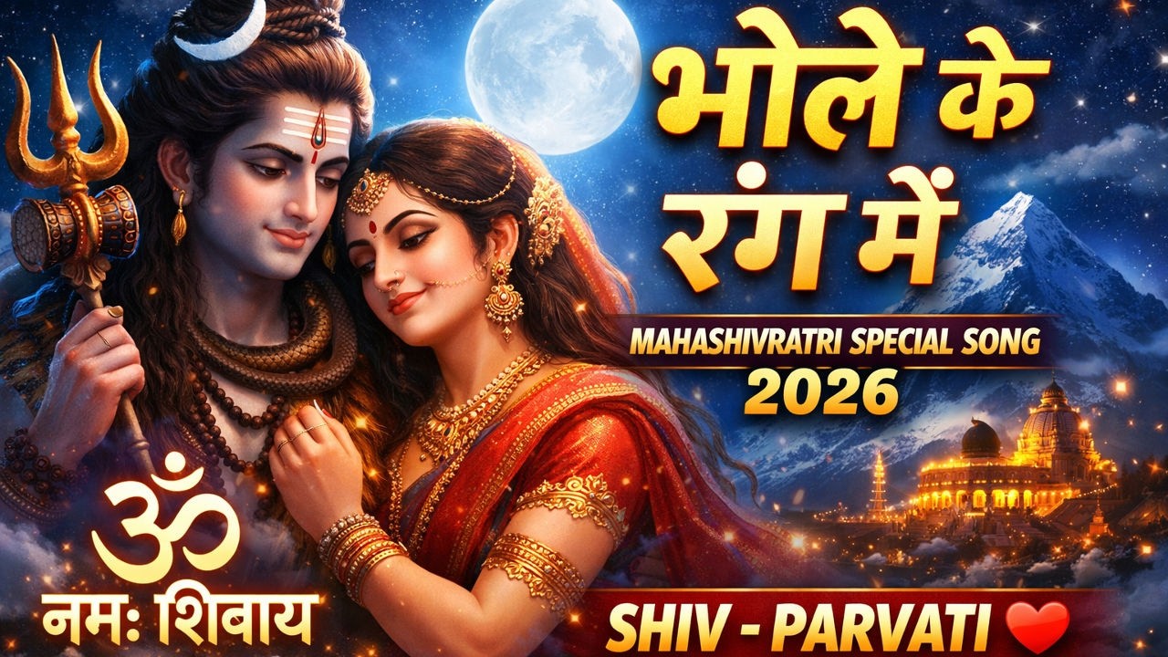 भोले के रंग में | Mahashivratri Special Song 2026 | Shiv Parvati Bhakti Song | ॐ नमः शिवाय