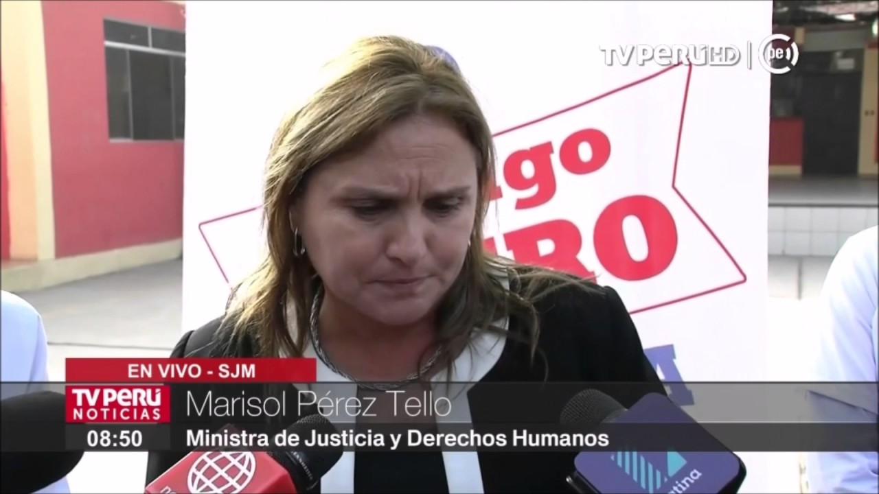 Ministra Pérez Tello participa en lanzamiento de campaña 