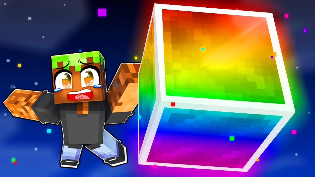 Minecraft ama SÜPER TEK BLOK
