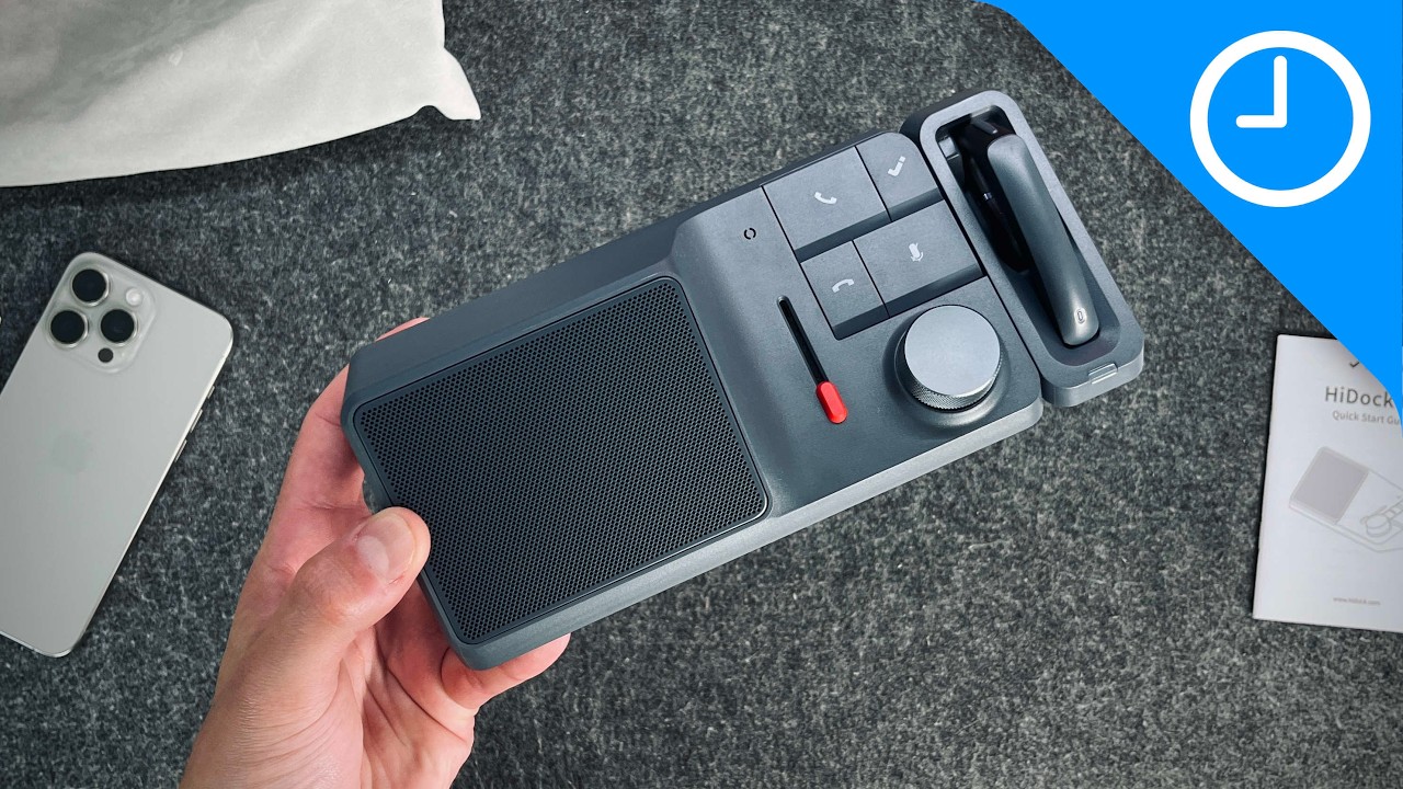 Next Level AI Summarizing Audio Dock | HiDock H1 [Sponsored]