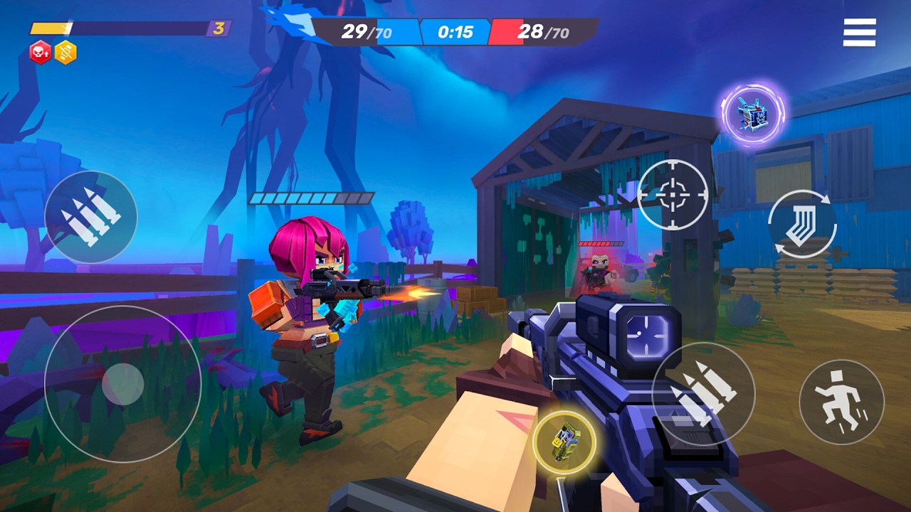 GIVING MY THOUGHTS ON PIXEL GUN 2 BETA...PLAYING BLOXEL ARENA