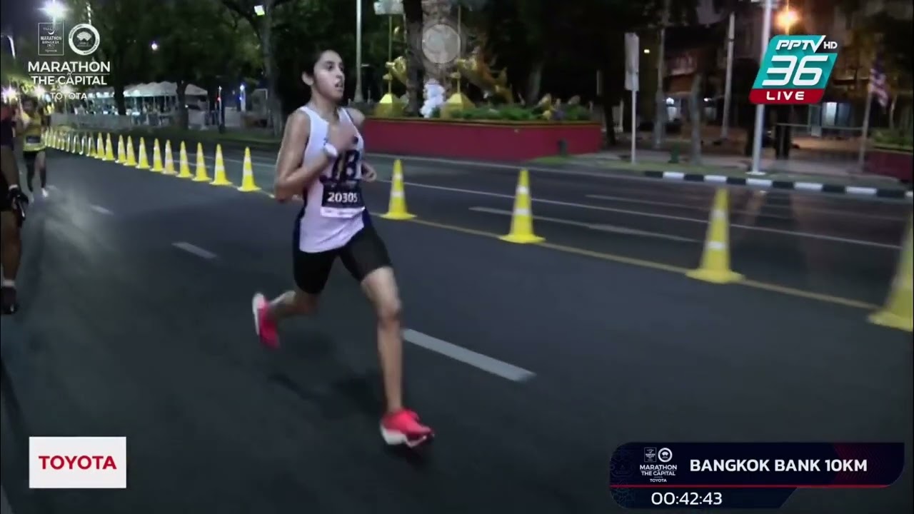 Amazing Thailand Marathon 2021 หญิง 10K #วิ่งผ่าเมือง  #AmazingThailandMarathon2021 #TriRunThailand
