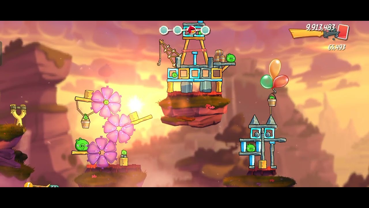 Level 335- Angry Birds 2 | Hamlet Starling