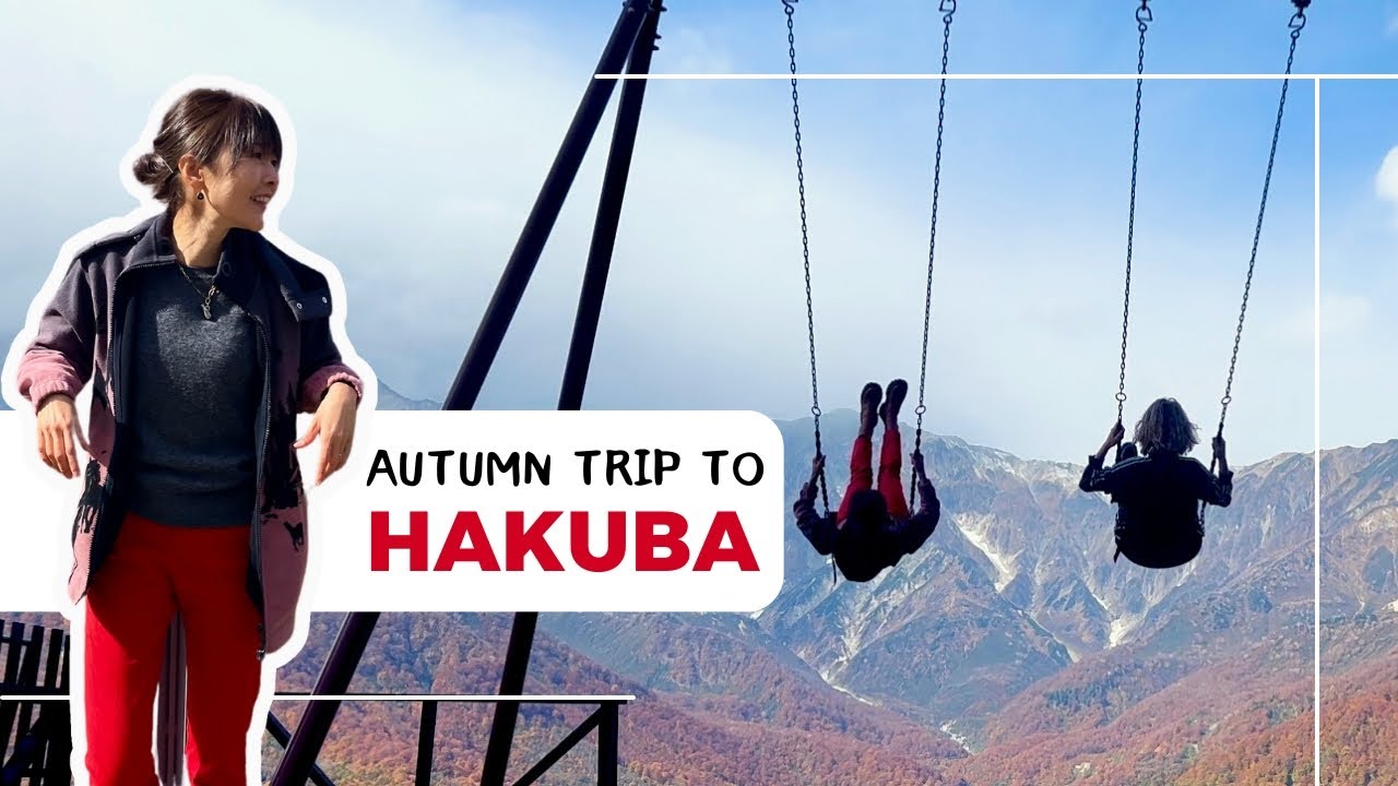 Travel Japan like a local: HAKUBA! The most amazing view, authentic food, and a panoramic swing VLOG