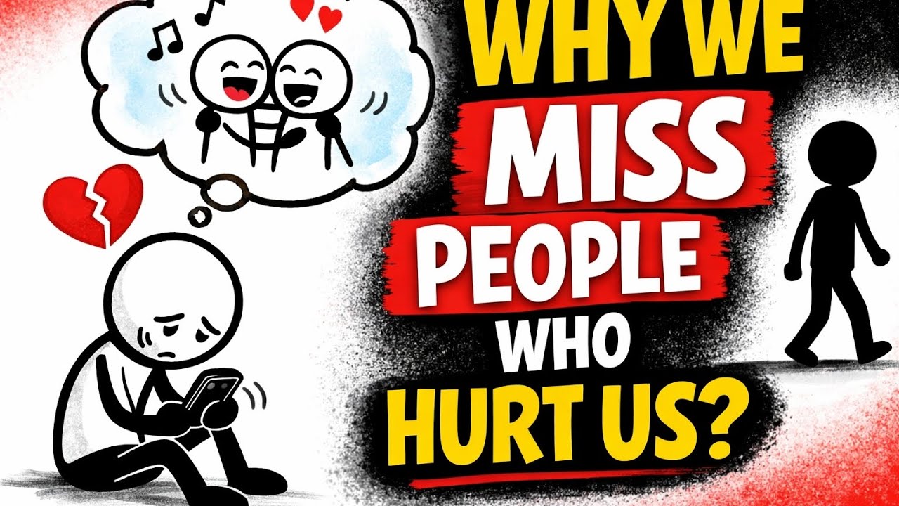 Why Your Brain Misses the Person Who Broke You #Psychology #HumanPsychology #WhyWeMissPeople  