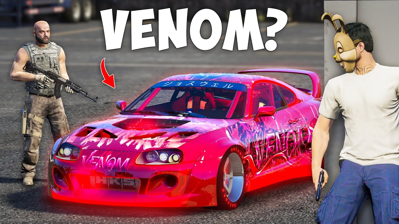Stealing Animated VENOM Supra sa GTA 5