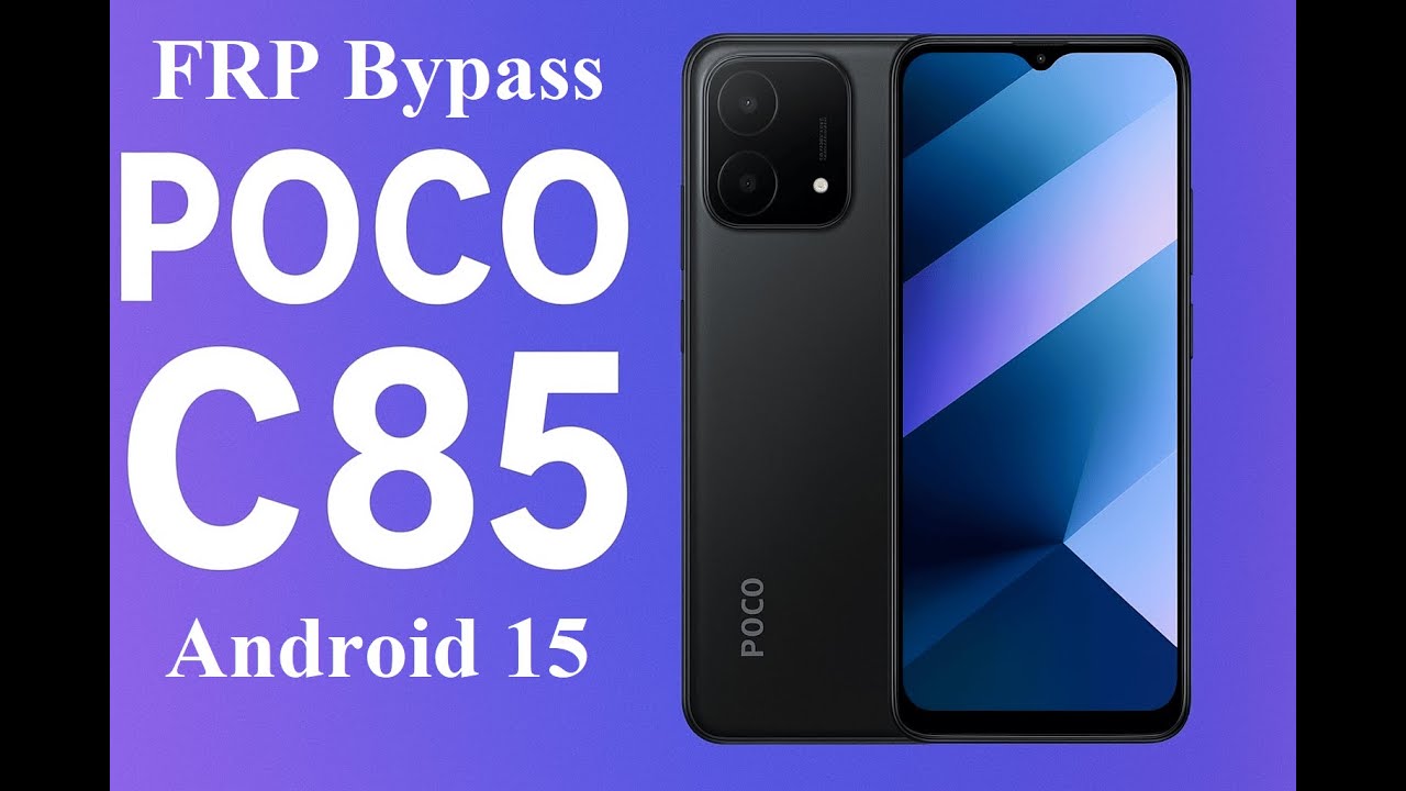 Xiaomi Poco C85 Remove FRP Bypass. with Phoenix Service Tool 2025 Android 14/15