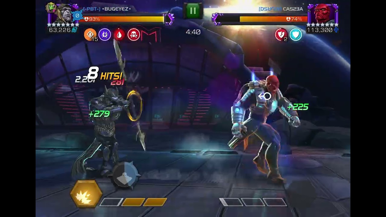 Bugeyez- S61 War 0: Corvus Glaive vs 3 Red Skull