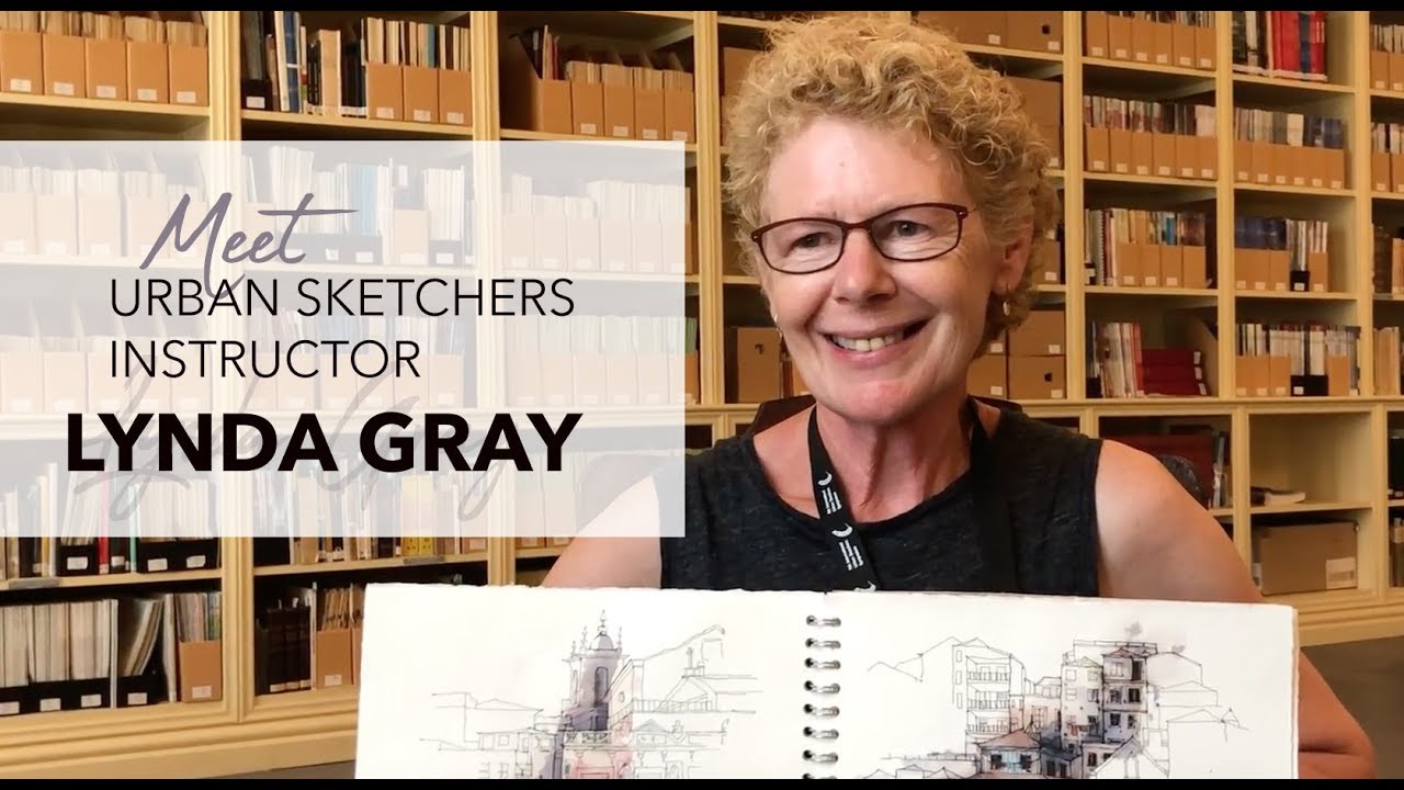 Meet Urban Sketchers Instructor Lynda Gray
