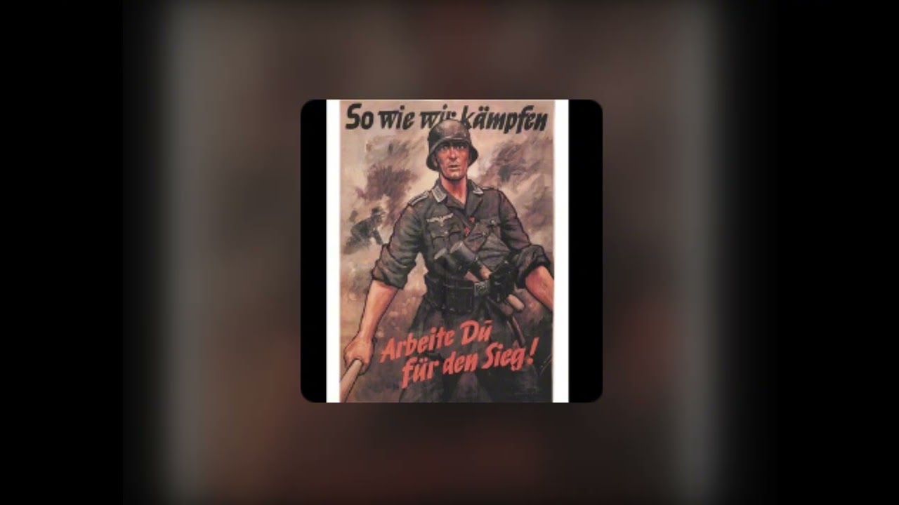 Es pfeift von allen Dächern - German March Song