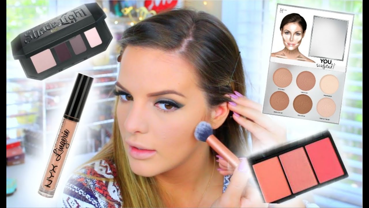 TRYING NEW MAKEUP PRODUCTS! 6 First Impressions & Demo | Casey Holmes