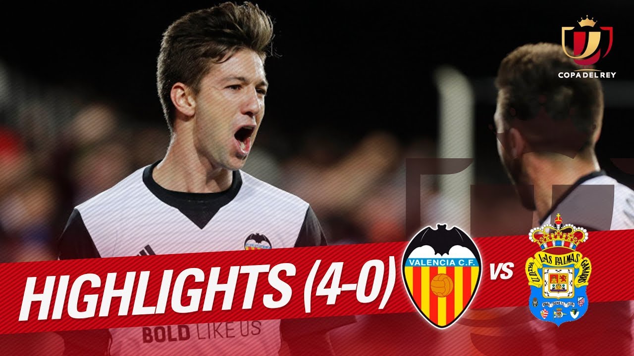 Resumen de Valencia CF vs UD Las Palmas (4-0)