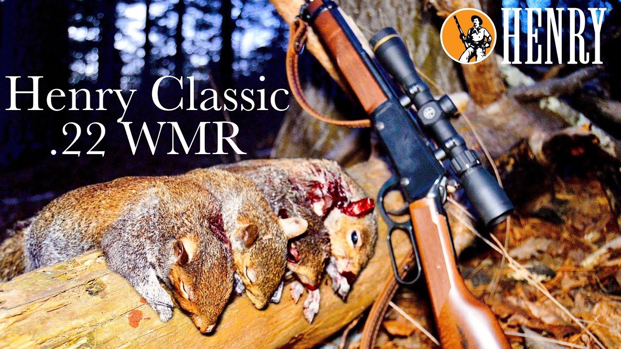 Henry “Classic” Lever Action 22 Magnum SQUIRREL Hunt! (22 WMR 22MAG)