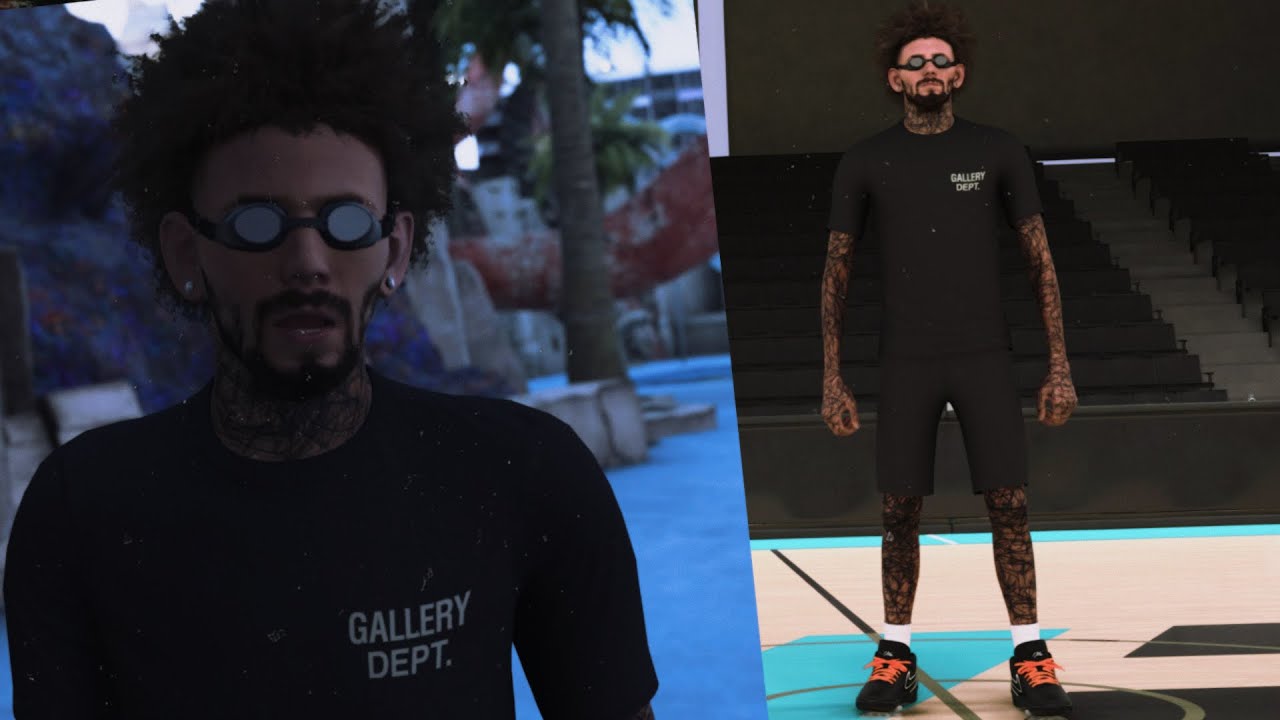 NBA 2K24 FACE CREATION 🃏 IM DRIBBLE SAIYAN🥷🏿