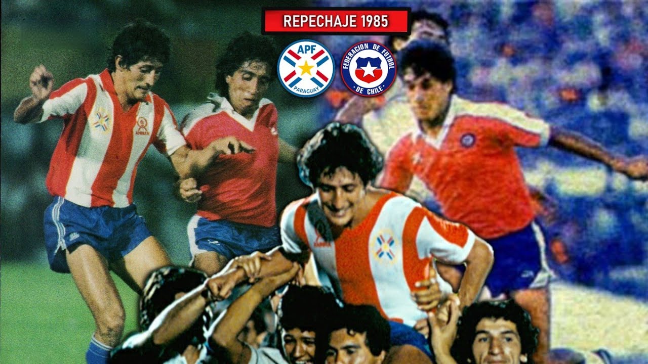 Cuando PARAGUAY🇵🇾 dejó SIN MUNDIAL a CHILE🇨🇱 | Repechaje al Mundial México 86🏆