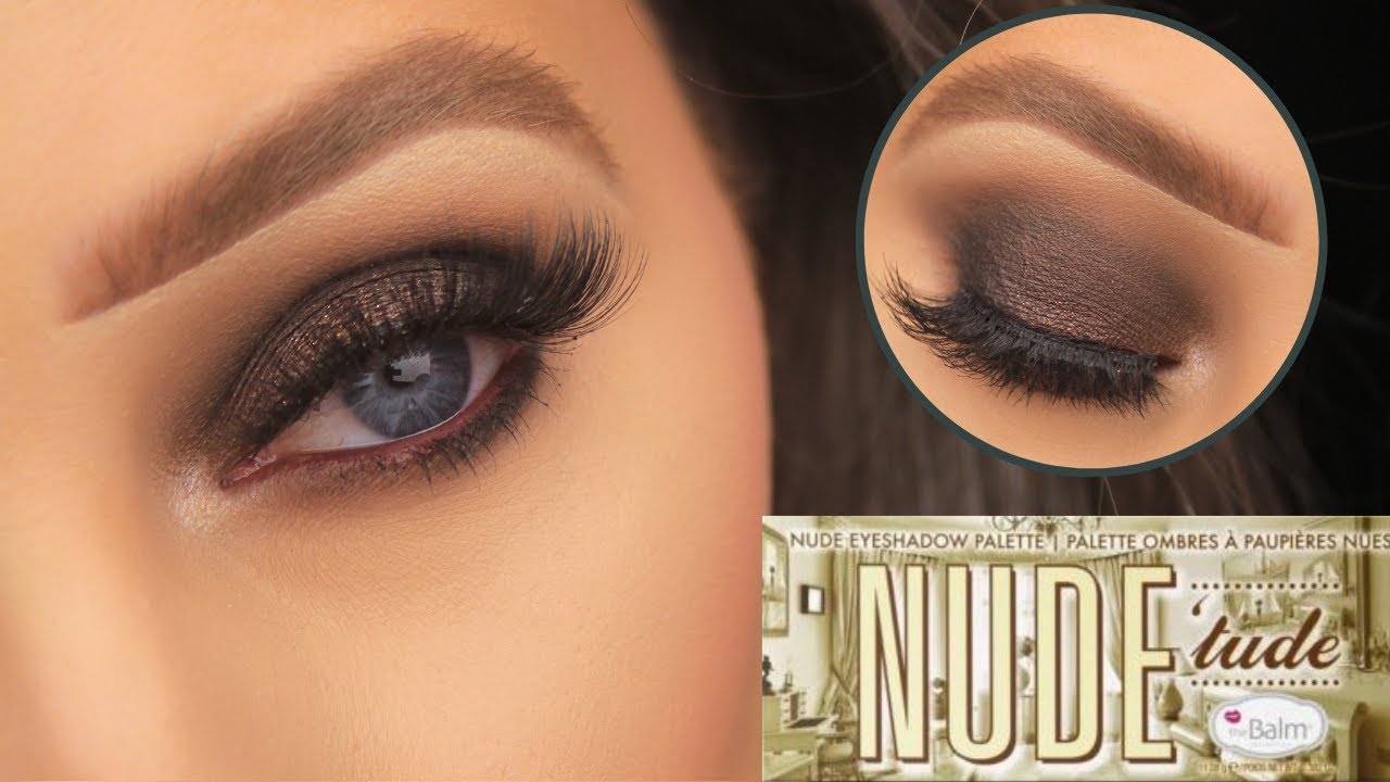 SIMPLE FALL SMOKEY EYE | THEBALM NUDE'TUDE PALETTE | EIMEAR MCELHERON
