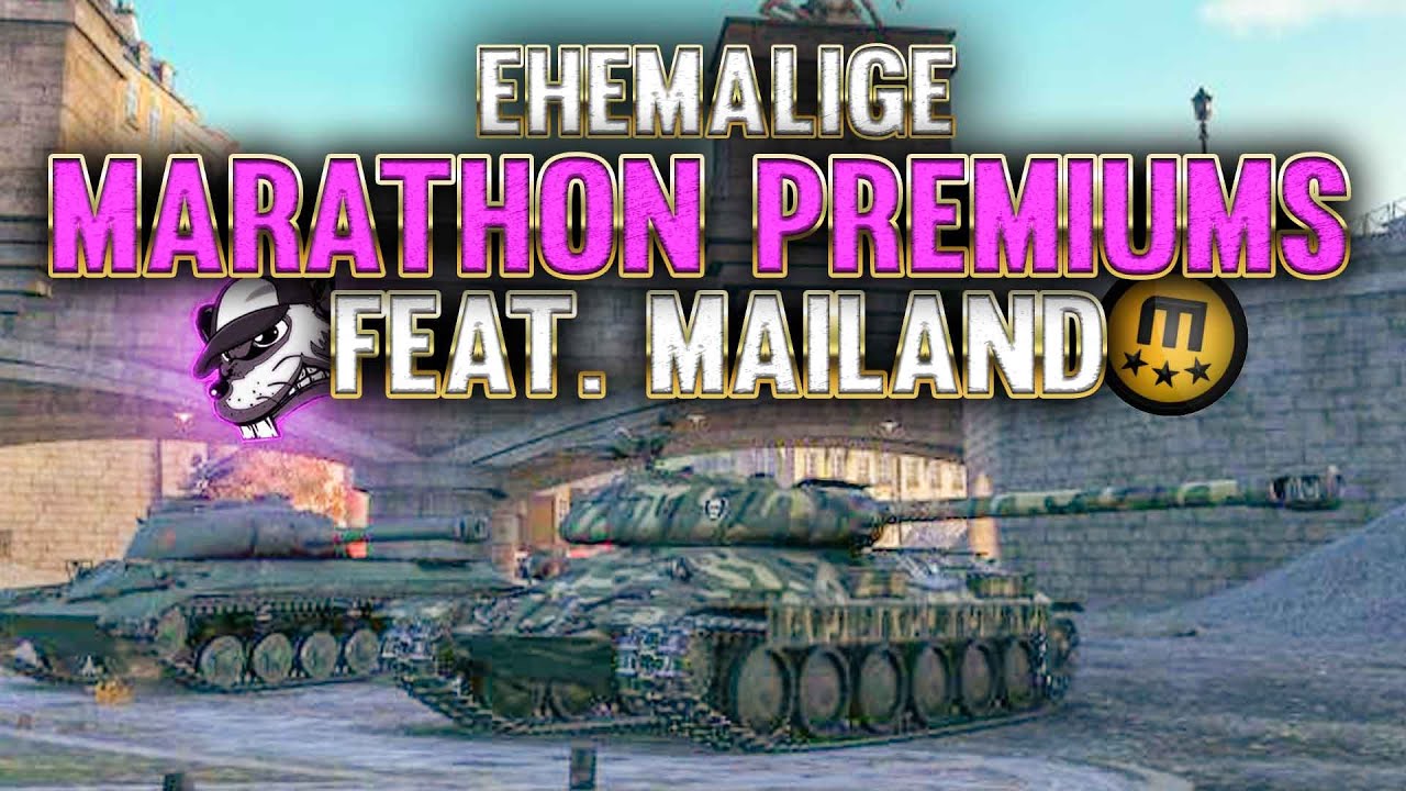 Ehemalige Marathon Premium Panzer mit Mailand gezockt [World of Tanks - Gameplay - Deutsch]